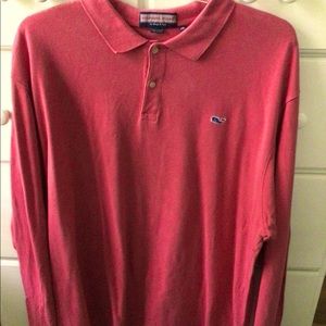 Vineyard Vines Long Sleeve Mens Poloshirt